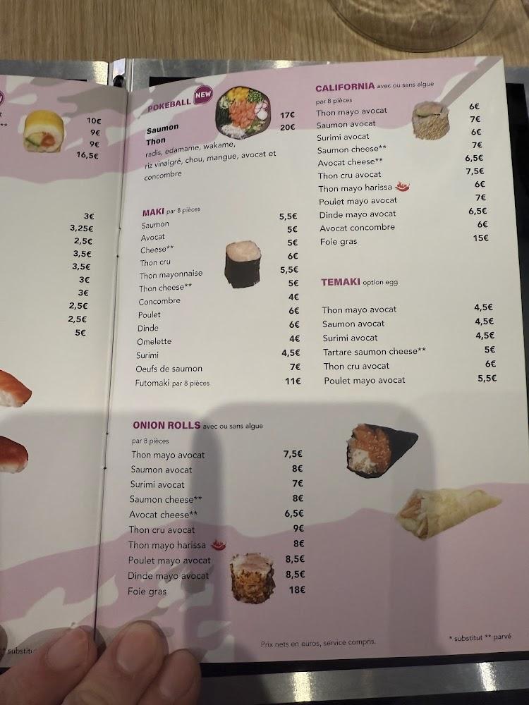 Shinzzo - Menu Image 1